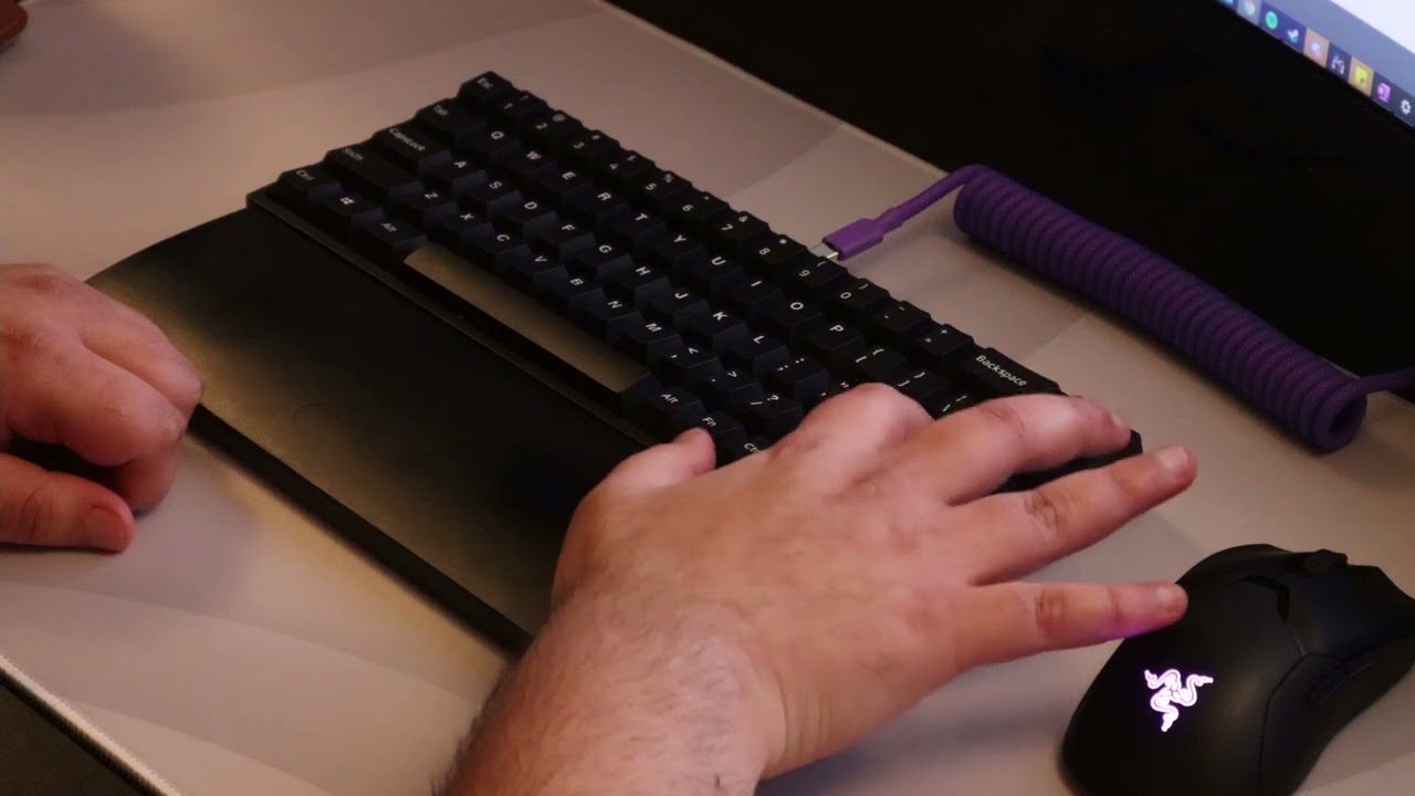 Keydous NJ68 w/ L&F Kinetic Labs Salmon Switches | Sound Test (Retest)