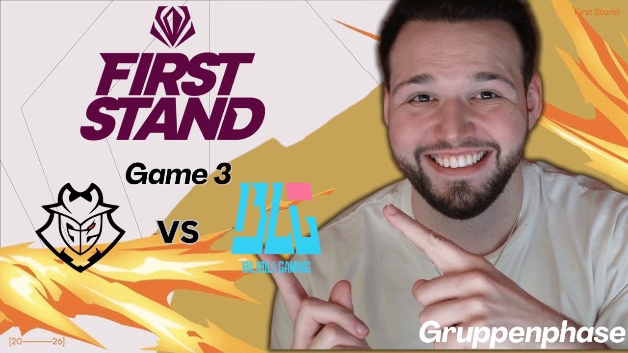 G2 vs BLG | Game 3 | First Stand 2026 Gruppenphase