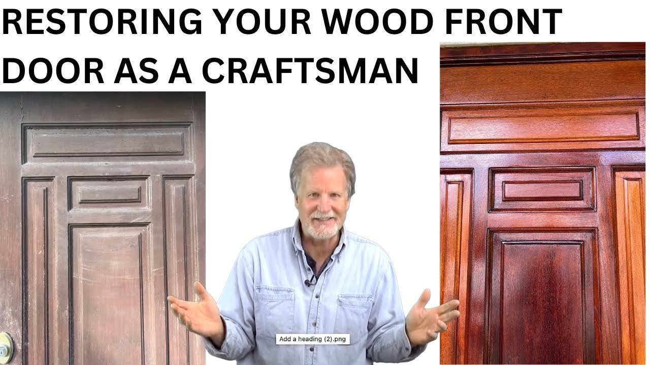 A Youtube channel on DIY wood front door restoration