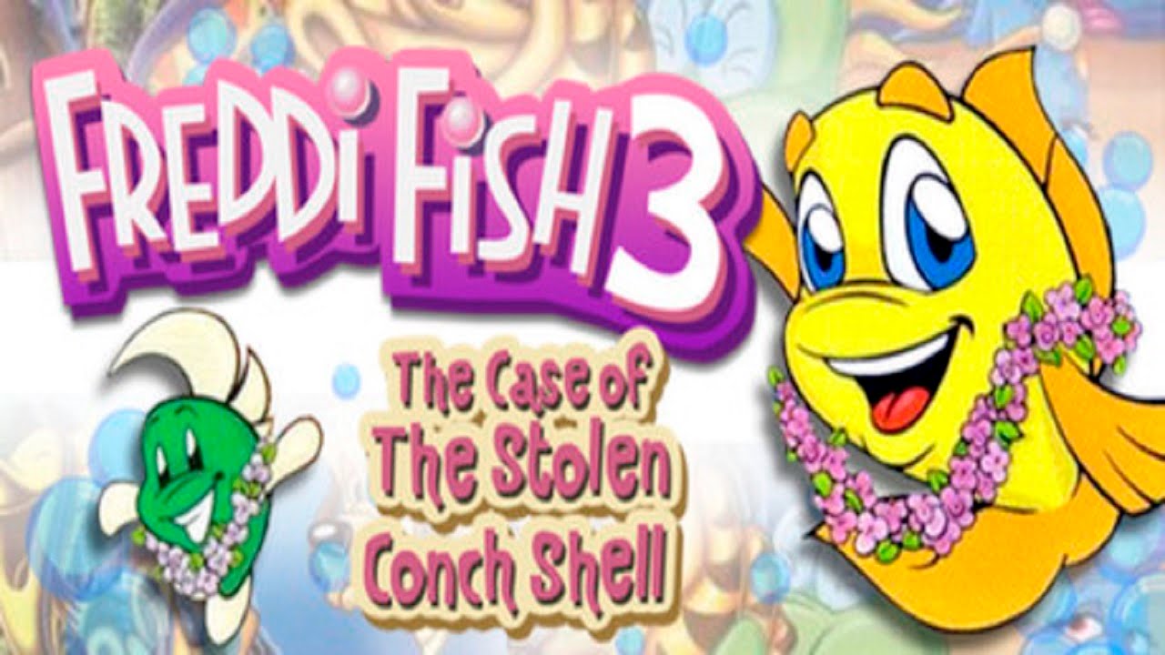 Freddi Fish 3: The Case of The Stolen Conch Shell - Full Game HD Walkthrough - No Commentary