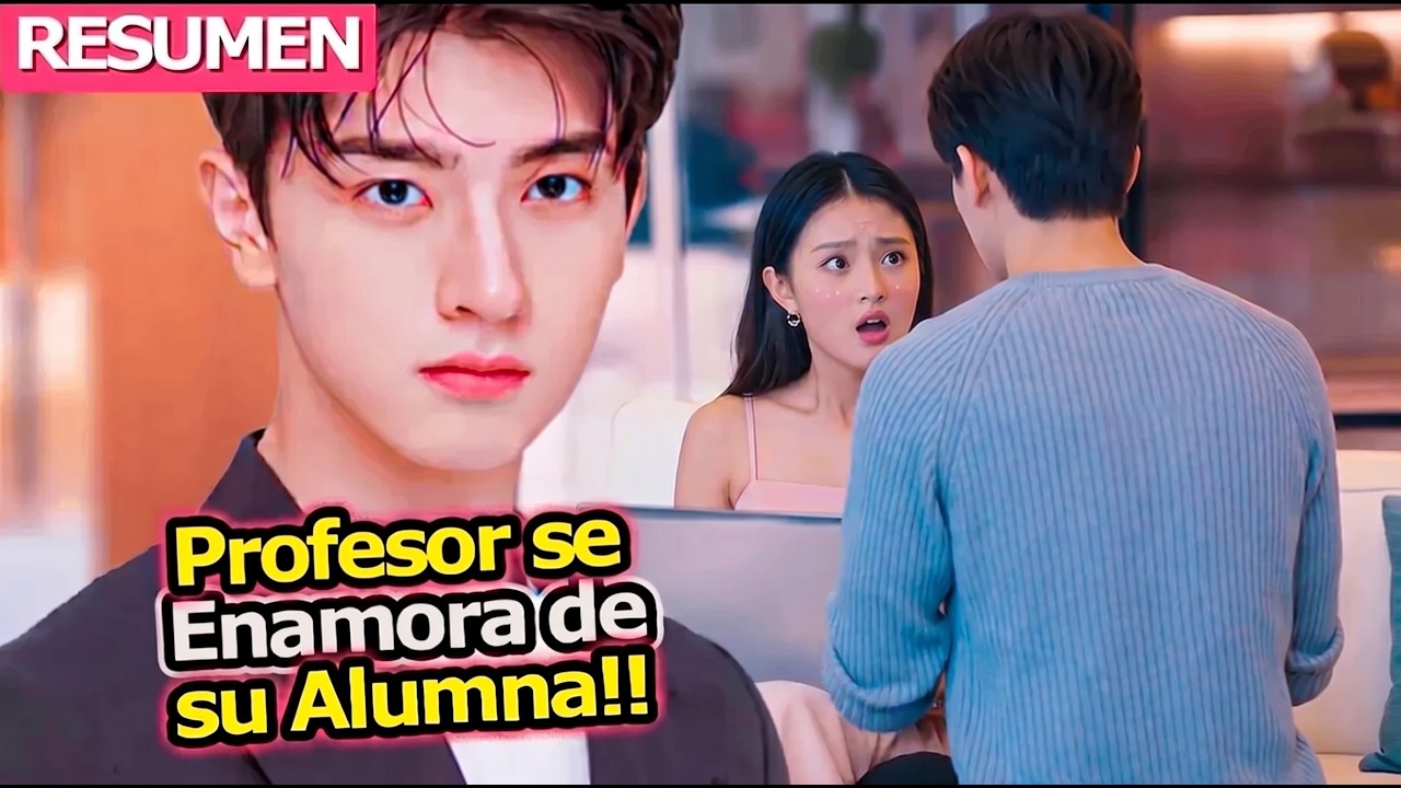 🔥Chica Tímida Se Enamora De Su Nuevo Maestro, Sin Saber Que Él También La Ama
