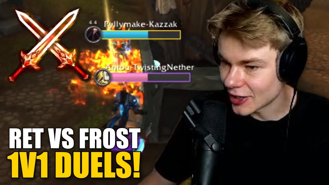 Ret Paladin vs Frost Mage Duels (11.17 WOW PVP)