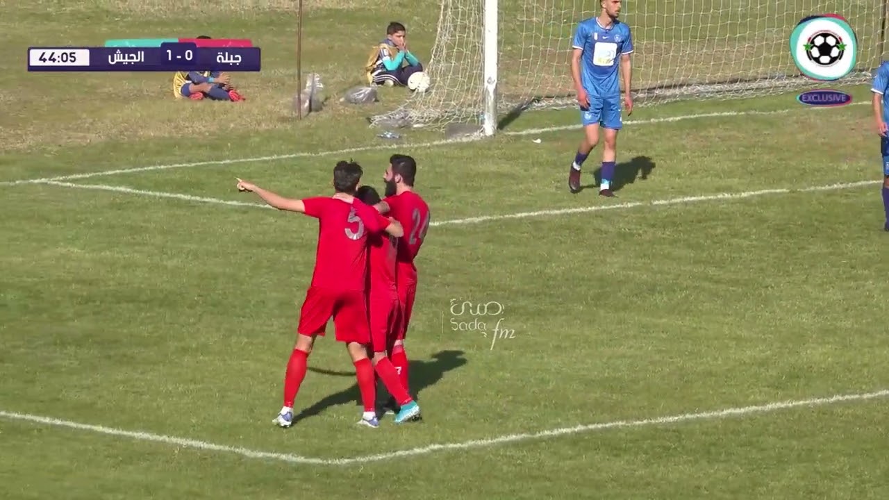 أهداف مباراة جبلة و الجيش