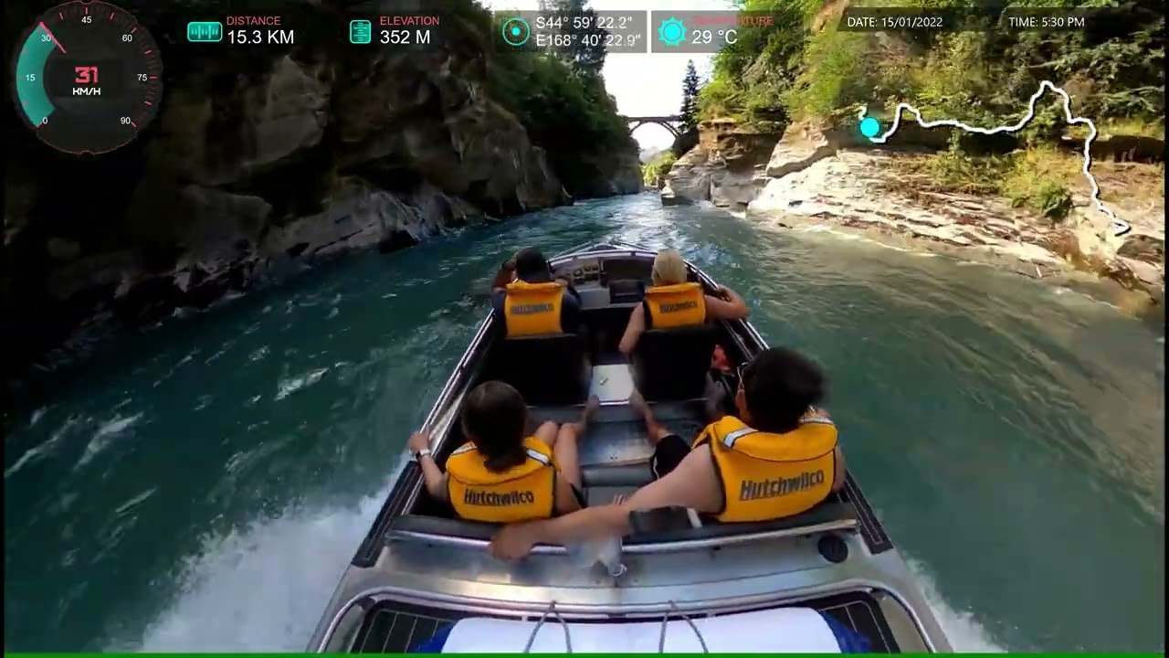 Jet Boating Part 5 of 5 Lower Shotover River and Canyons 15 Jan 2022 JBNZ Otago