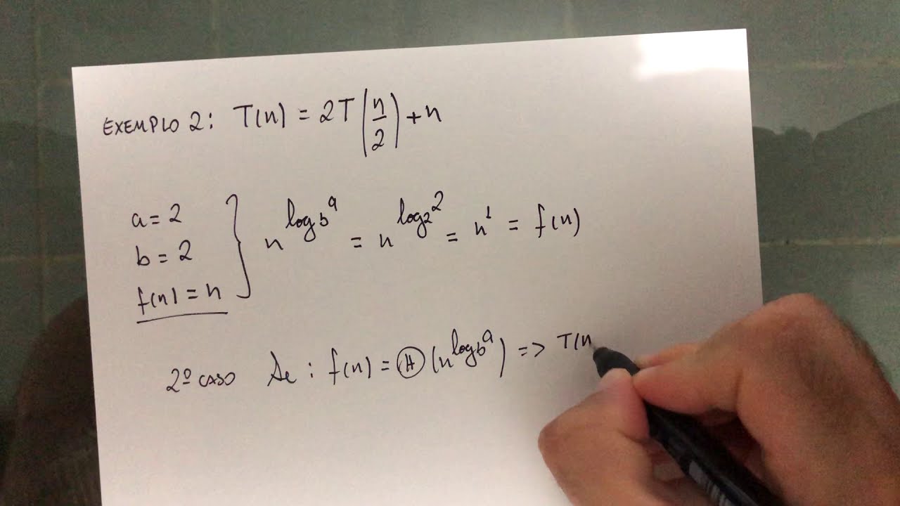 Aula 11 - Teorema Mestre (Parte 01)