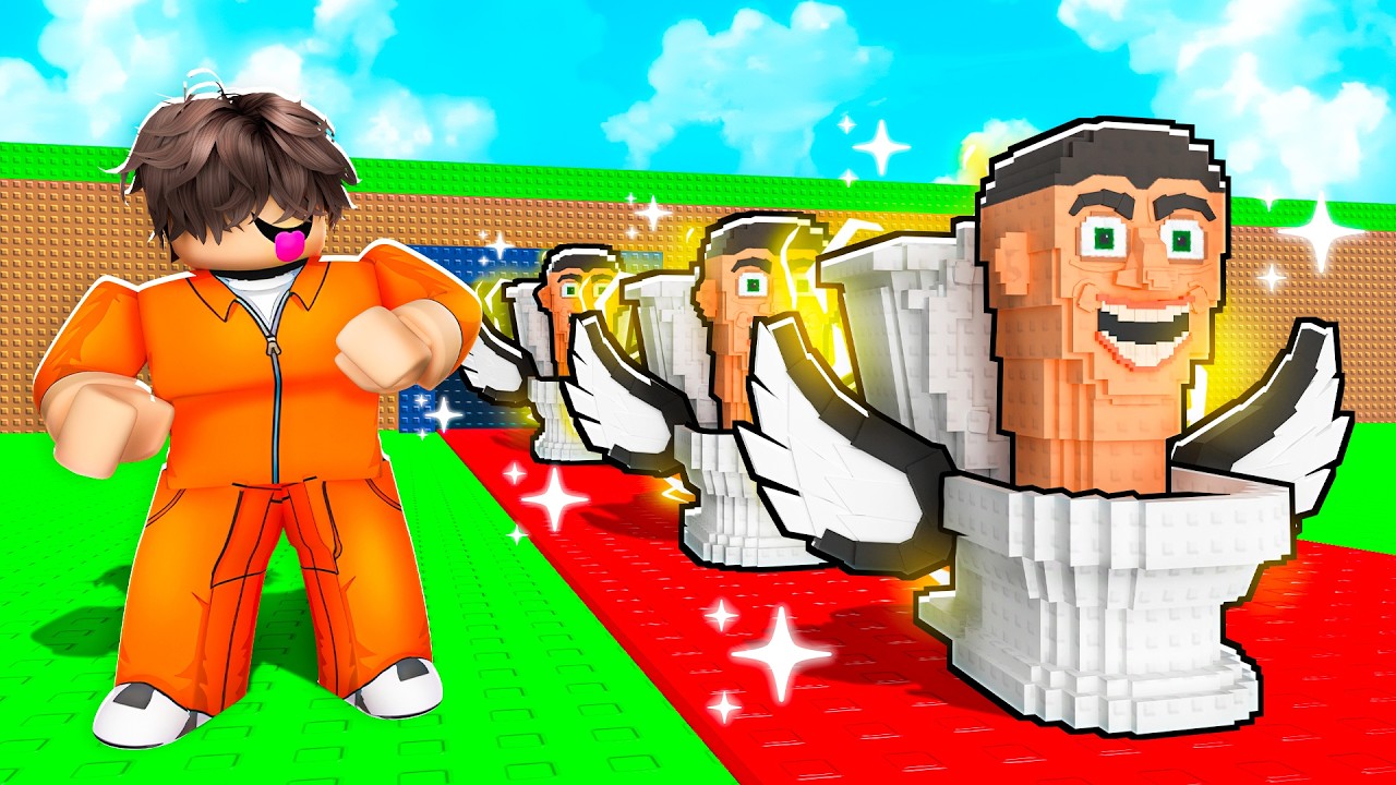 ربلوكس فتحت 100 سكبدي لوكي بلوك ! Steal A Brainrot