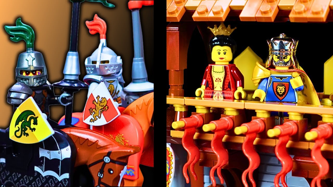 I Built a Jousting Tournament For My Lego Lion Knights' Castle Diorama