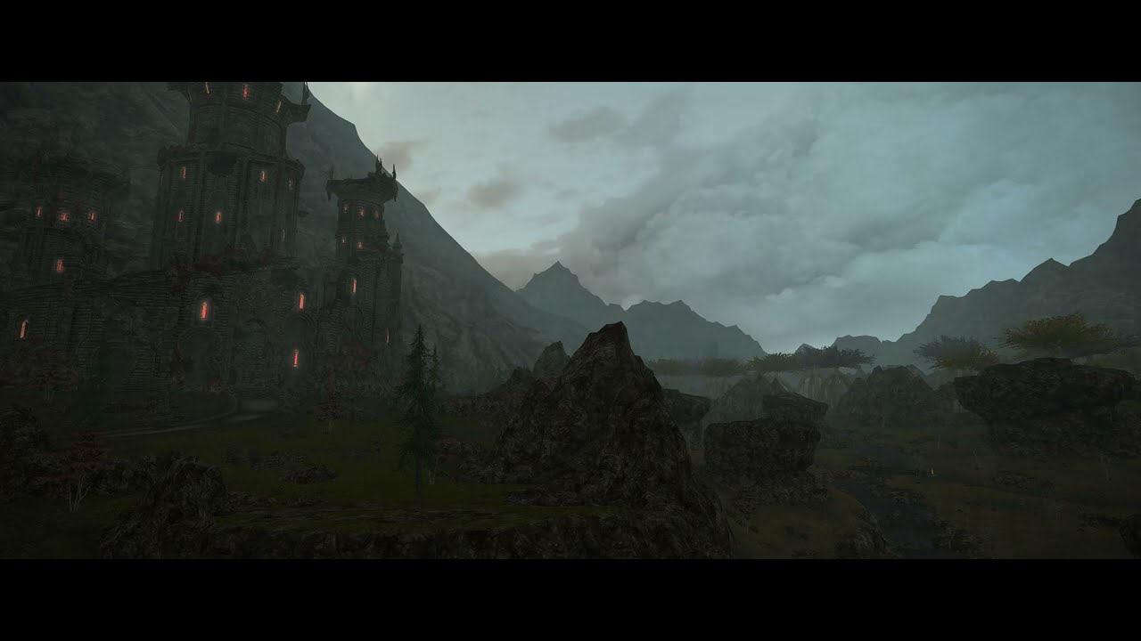 Final Fantasy XIV - Life in Eorzea - The Dravanian Forelands - Ambient Music and Sounds