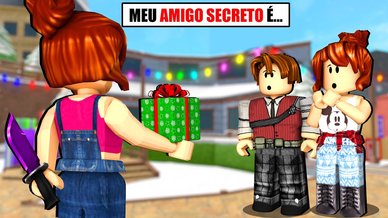 AMIGO SECRETO no MURDER MYSTERY 2!