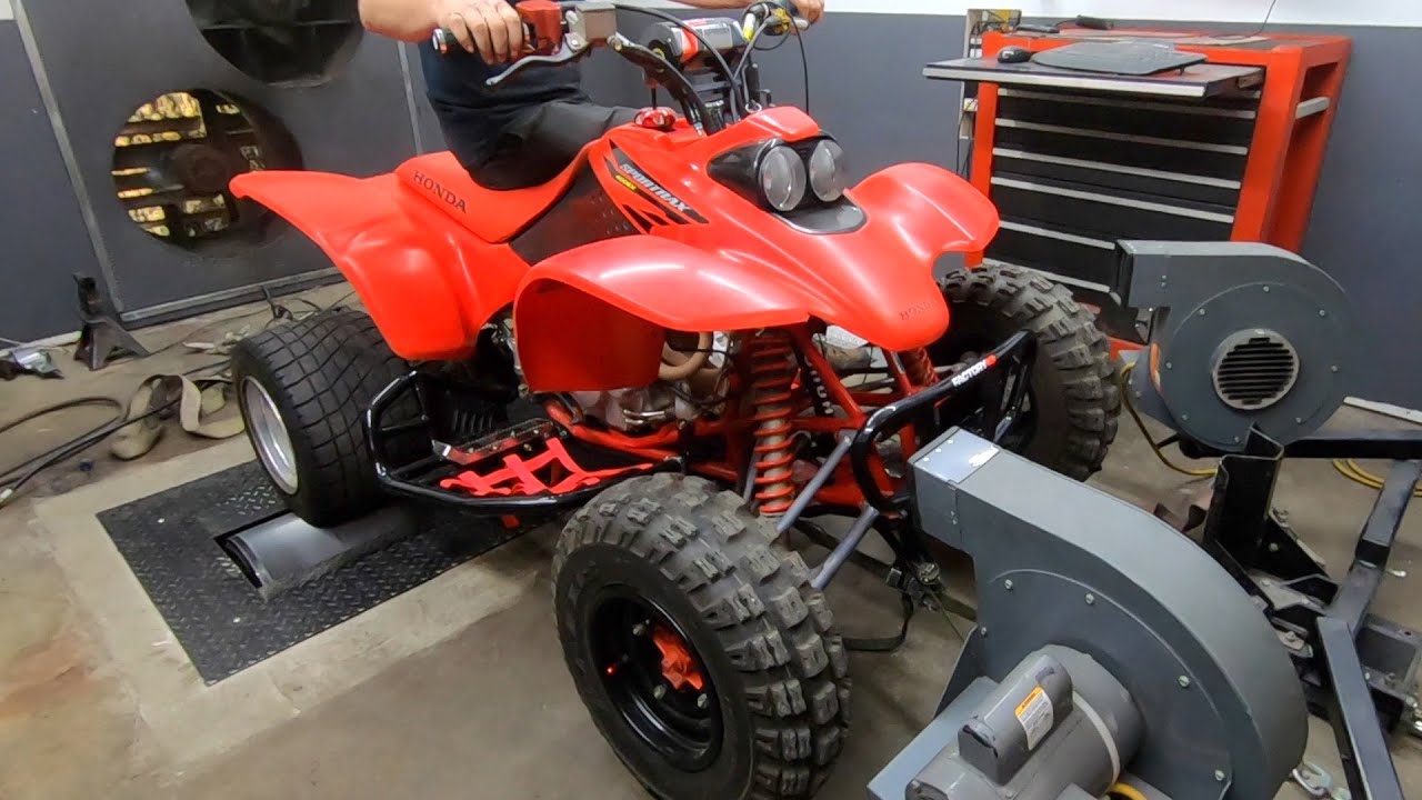 400ex Dyno Tuning and New Exhaust
