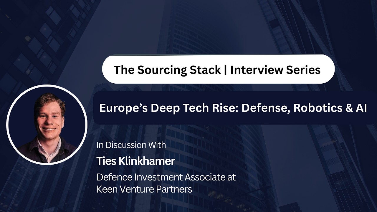 Europe's Deep Tech Rise : Defense, Robotics & AI | Ties Klinkhamer | Tracxn for VC