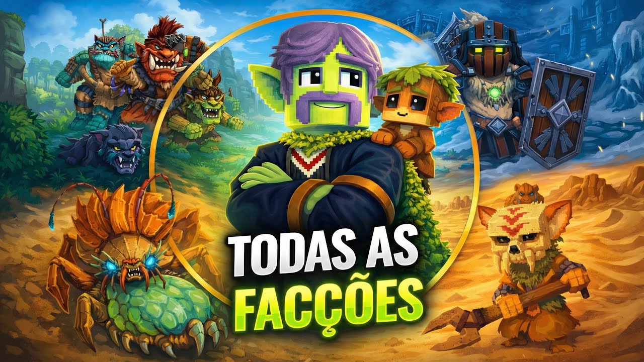 GUIA DEFINITIVO: Todas as Facções e Inimigos do Hytale Explicados!