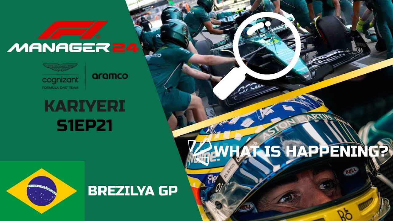 10 SANİYELİK PITE RAĞMEN... /F1 MANAGER 24 DLC 25 ASTON ALONSO KARİYERİ