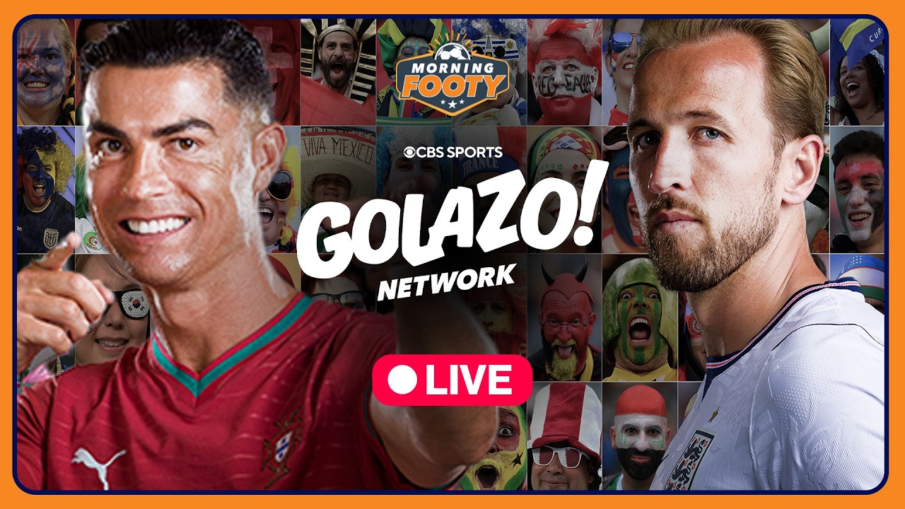 Morning Footy LIVE: MESSI HATTRICK REACTION & Portugal vs. DR Congo Preview