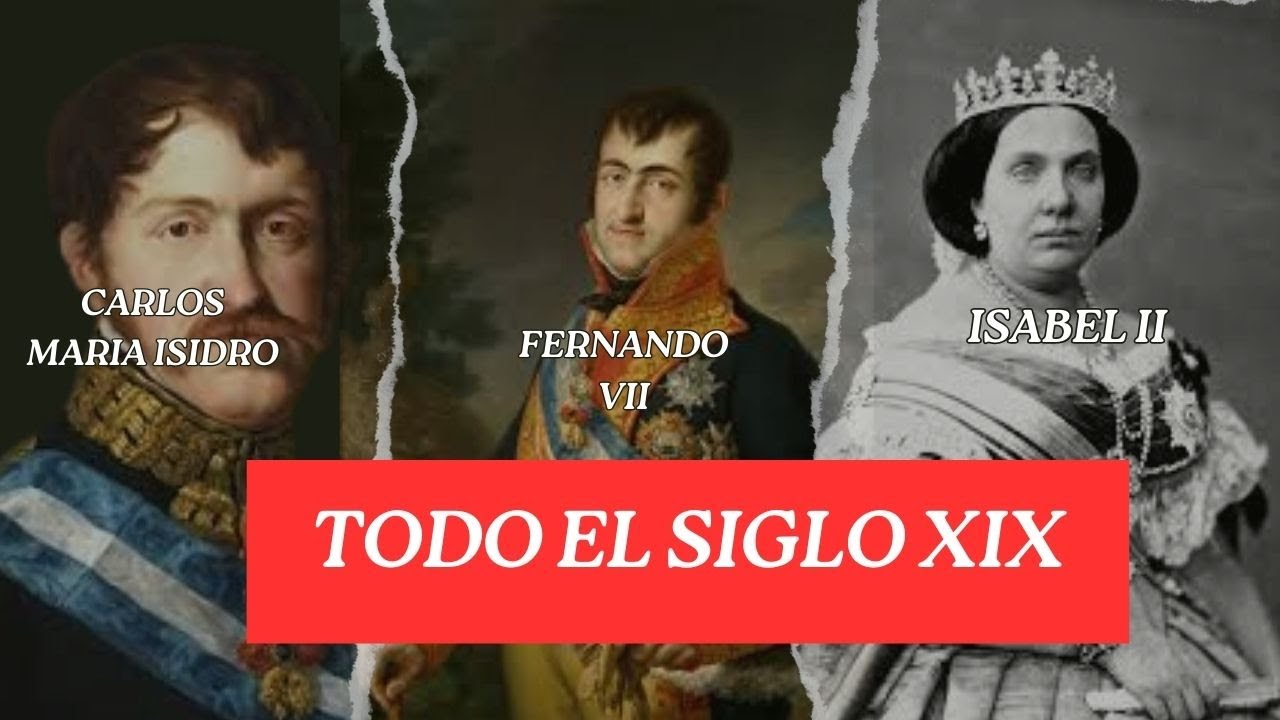 EL SIGLO XIX COMPLETO DE HISTORIA DE ESPAÑA PARA SELECTIVIDAD