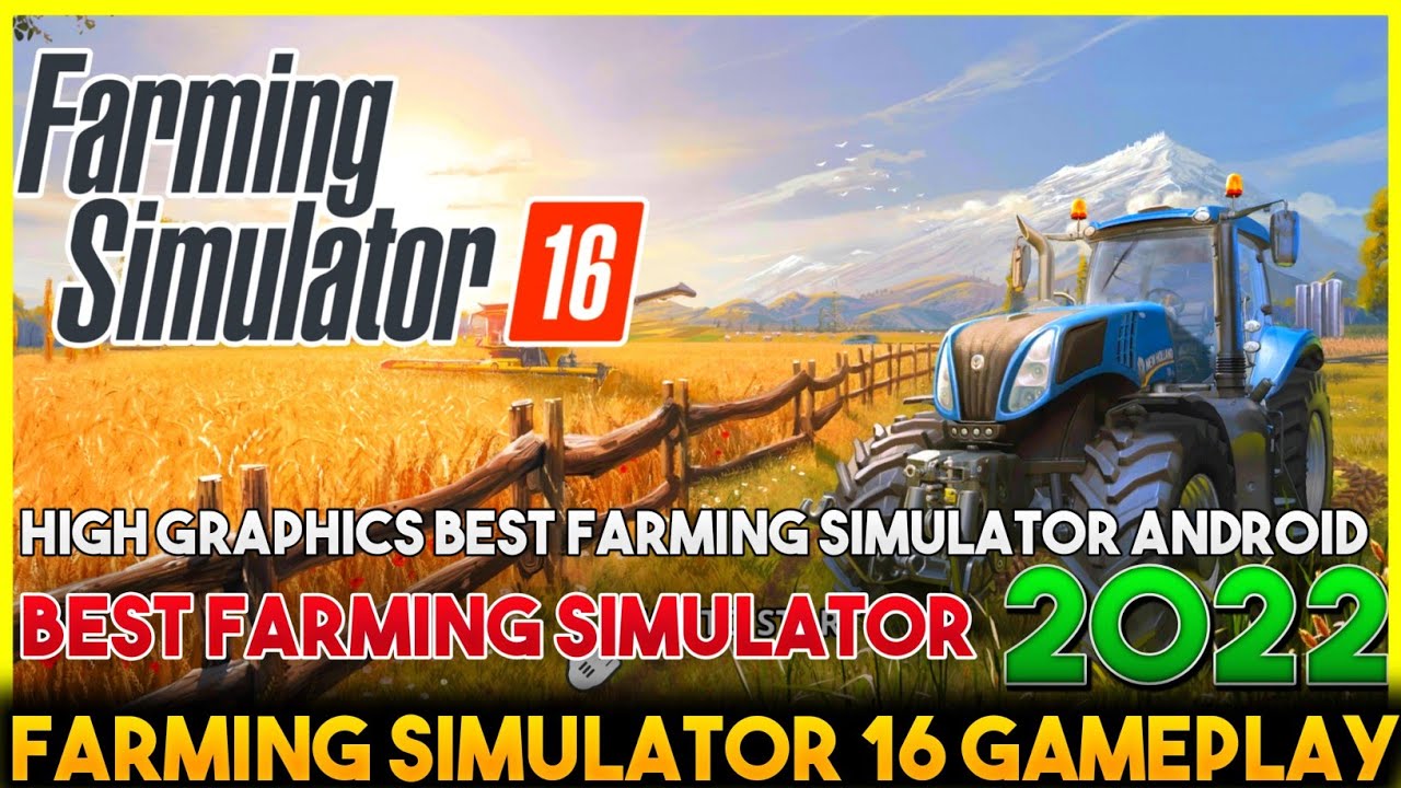 FARMING SIMULATOR 16 ANDROID || HIGH GRAPHICS || FARMING ALL VEHICLE || GUIDE HINDI GAMEPLAY