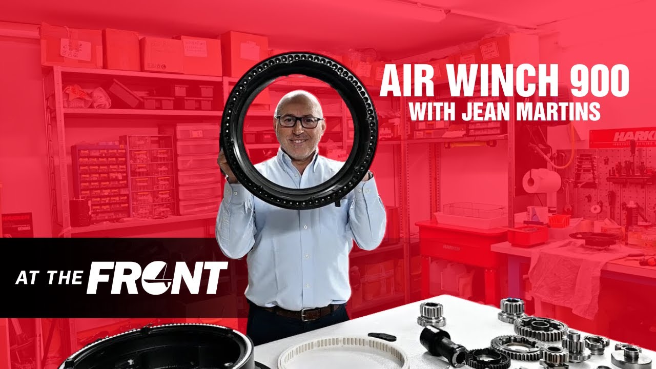 An Air Winch 900 That Has Been Around the World with Harken France's Jean Martins