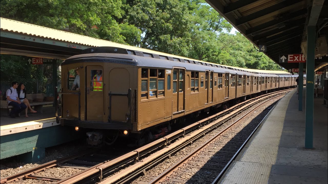 NYC Subway Nostalgia HD 60fps: 2016 Parade of Trains @ Sheepshead Bay on June 25th