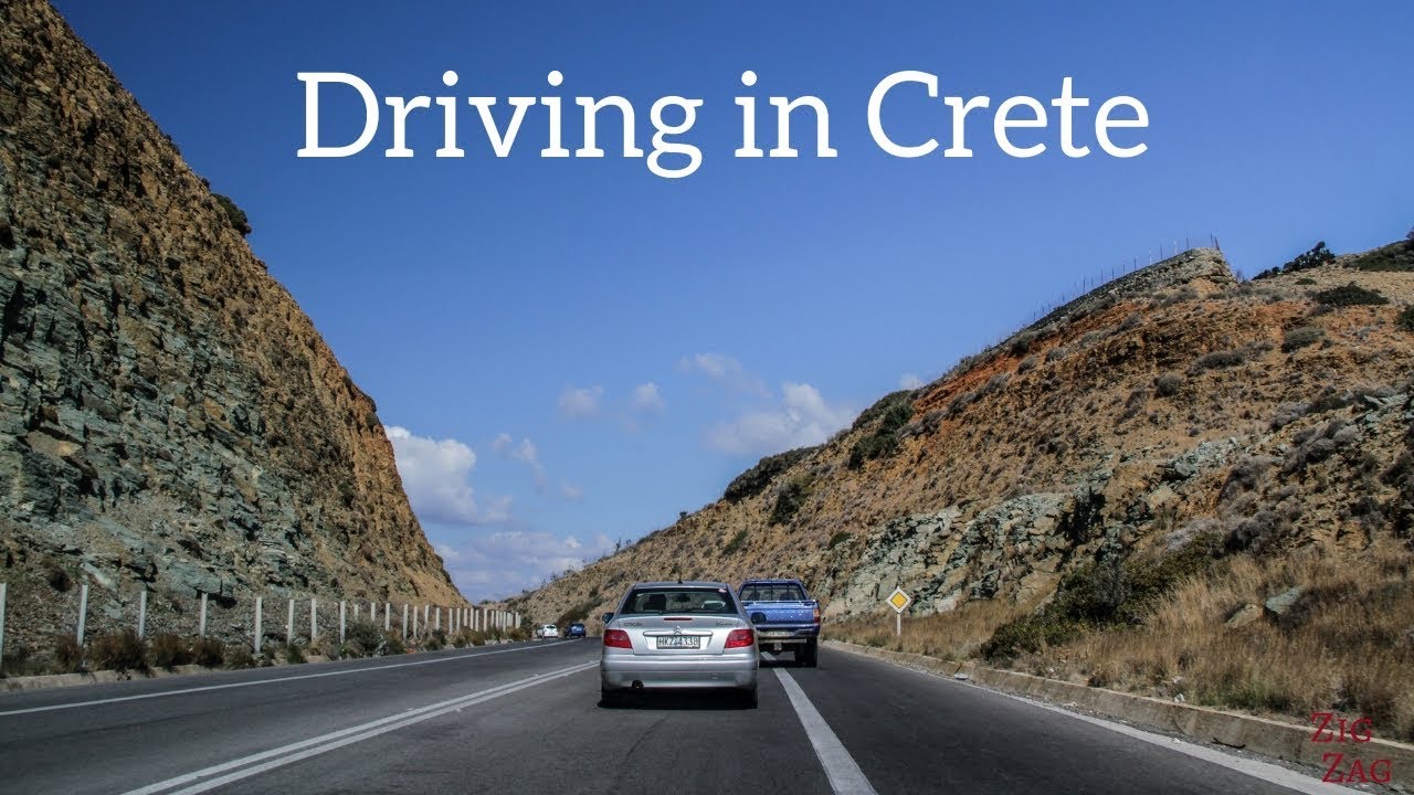 Driving in Crete