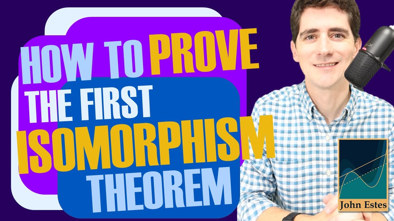 How to Prove the First Isomorphism Theorem #modernalgebra #algebra