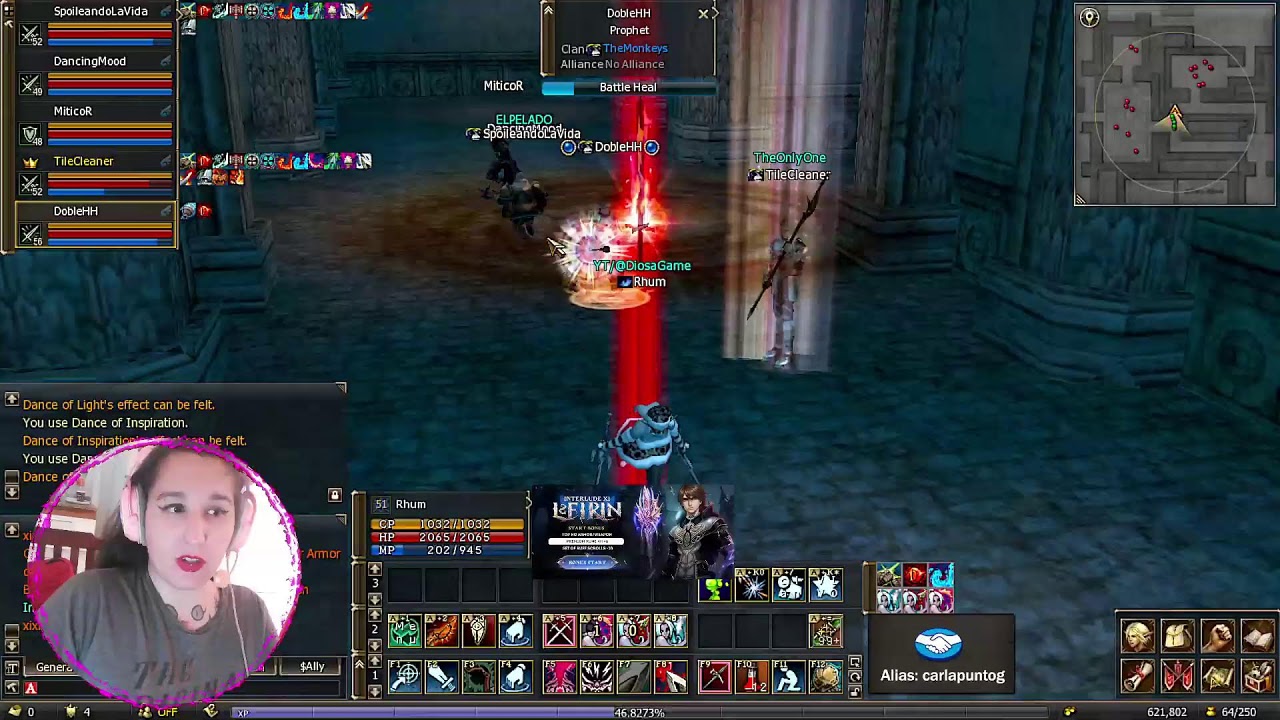 LINEAGE 2 - L2 EIRIN X1 - LEVEANDO Y CHARLANDO - DÍA #29