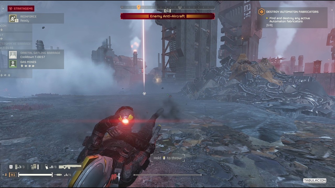 Helldivers 2: Cyberstan Blitz Search And Destroy Solo Max Difficulty (Full Map Clear/no Deaths)🤖