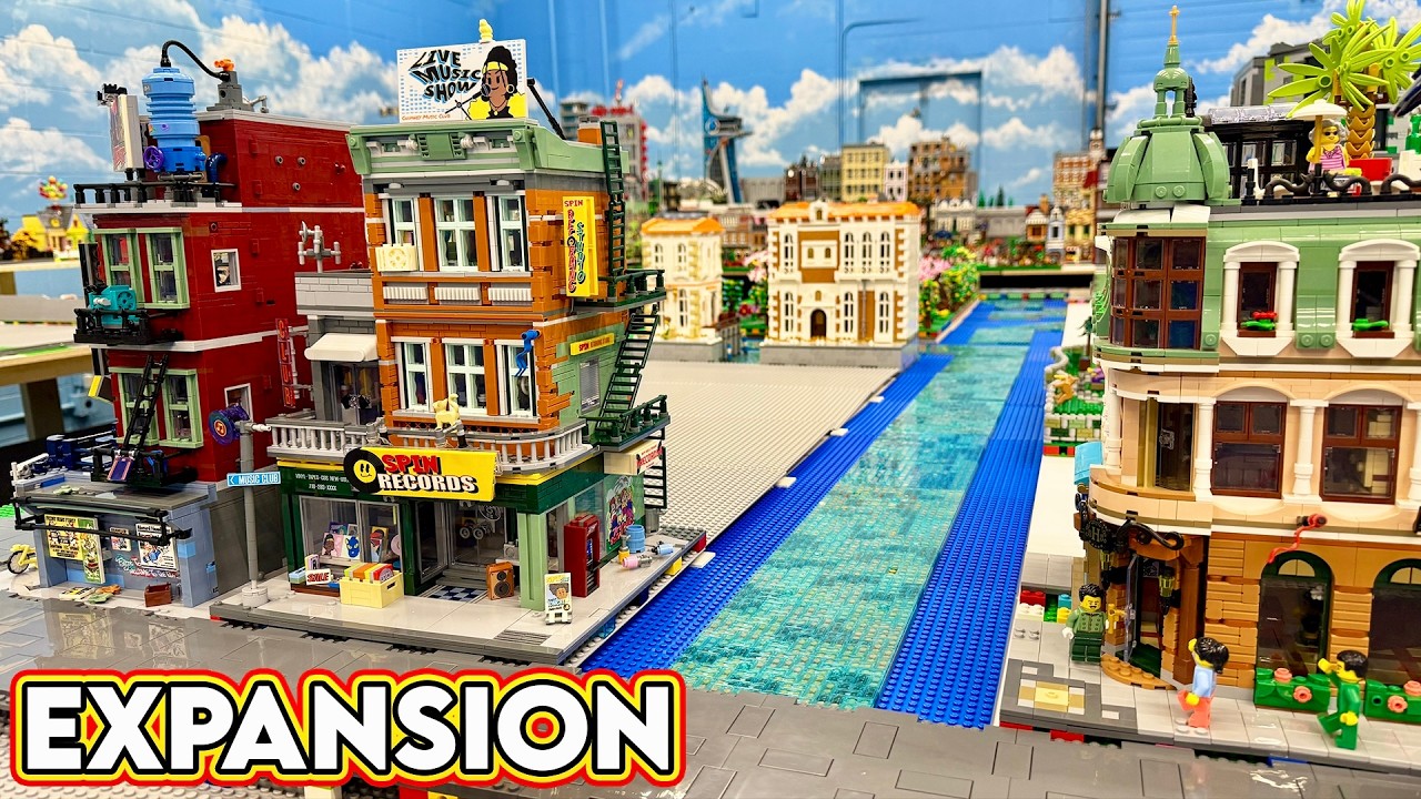 Обновление: расширение центра LEGO City!
