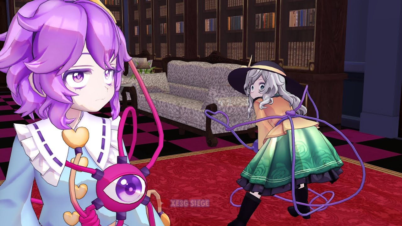 [touhou mmd] koishi is better off alone meme