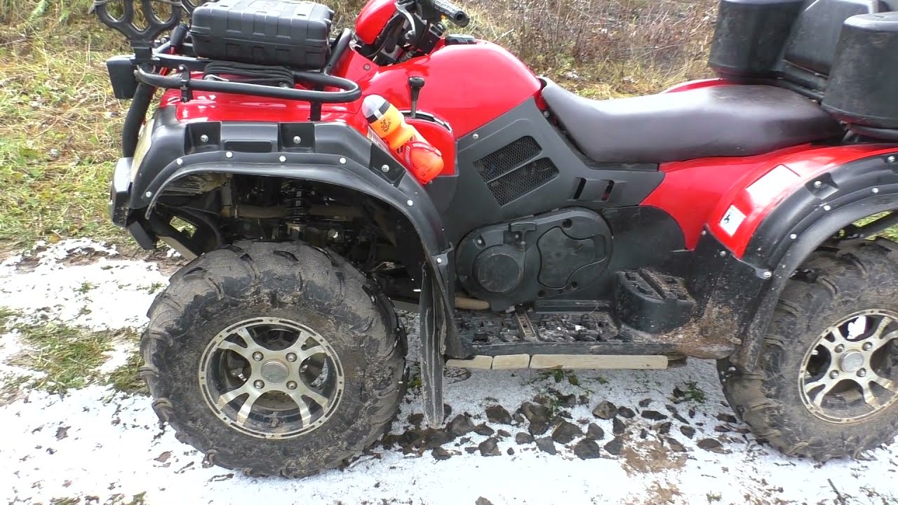 Квадроцикл CFMoto 500-2A. 13200 км пробега.