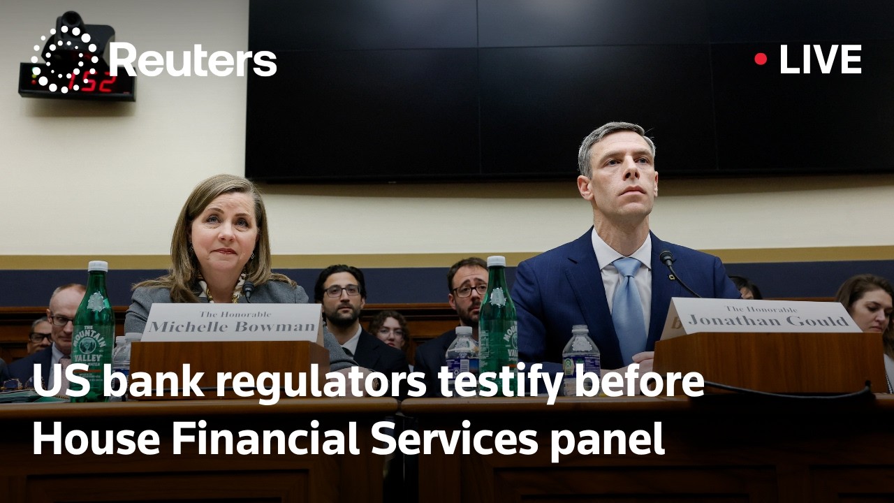 LIVE: US bank regulators testify before House Financial Services Committee
