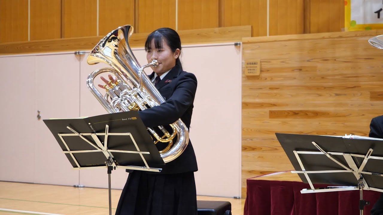 【足立区立第十四中学校】「薫風」【管楽4重奏】イロハのいこうフェス