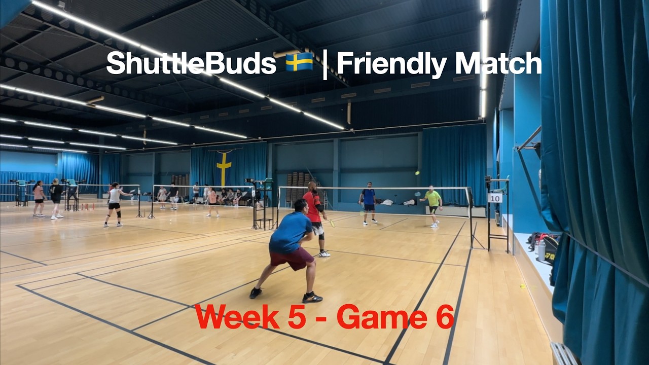 Longest Rallies Ever 🏸 | Indian Players Doubles Match Sweden | Week 5 – Game 6