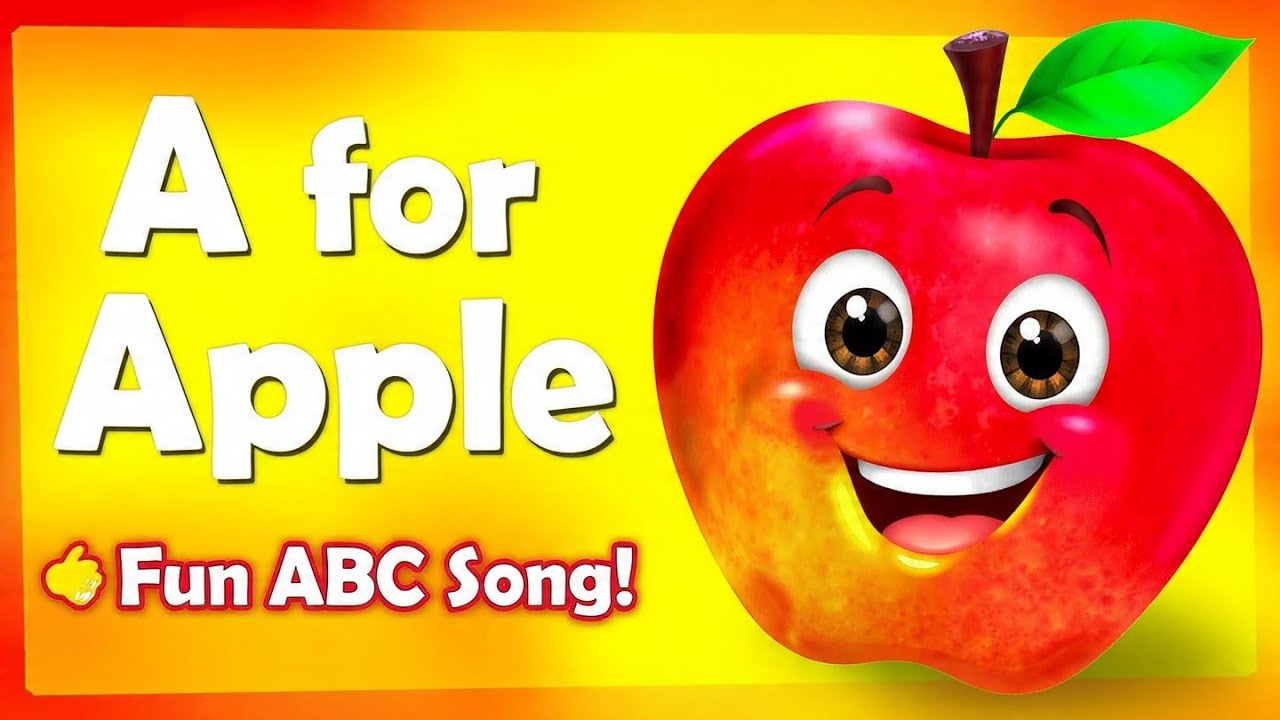 ABC Learning Made Fun | A for Apple Rhyme Learn & play Channel 