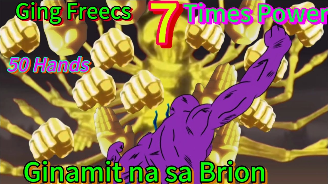 Ging Freecs  7 times power Ginamit na sa Brion