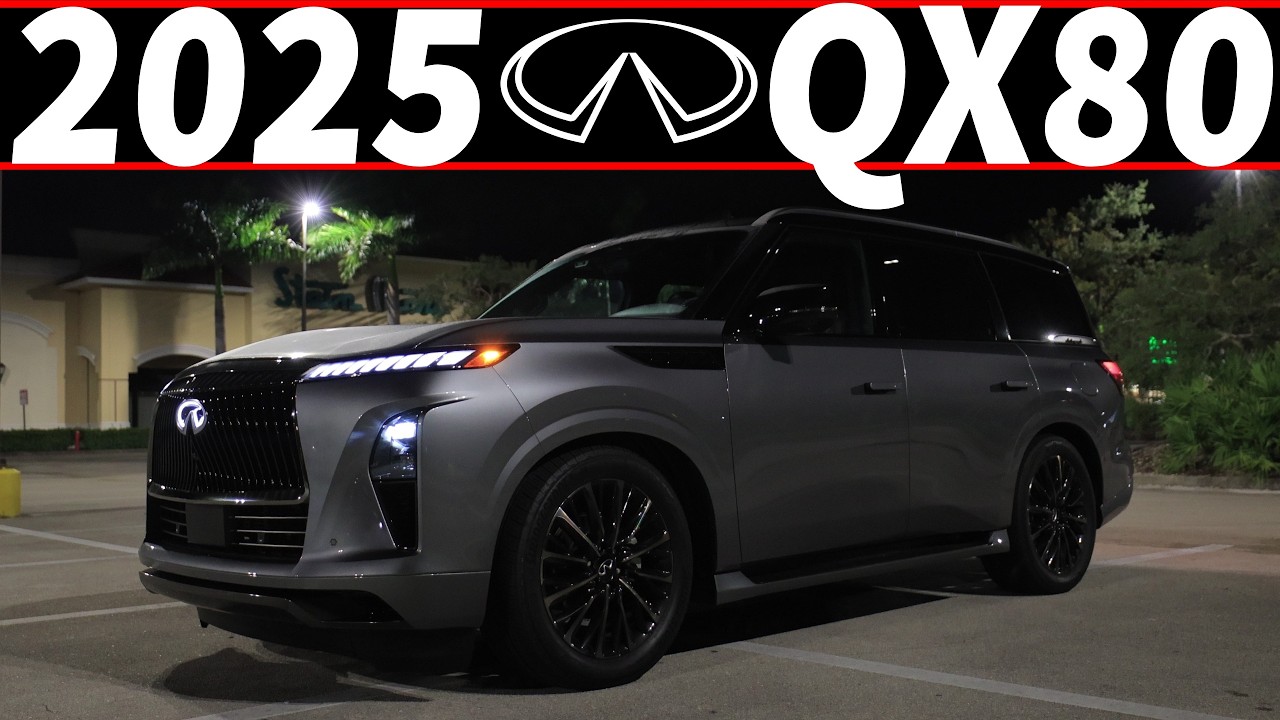 2025 Infiniti QX80 Night Review - The Cavalry has arrived