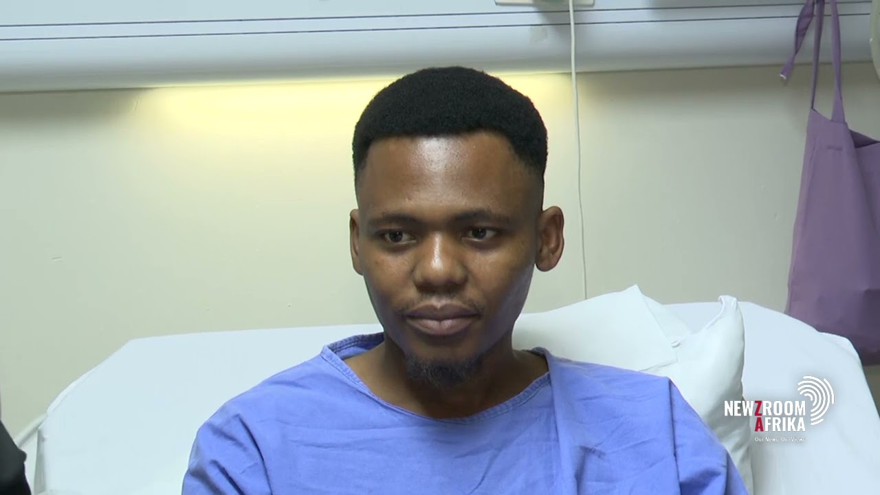 Ntando Mhlongo goes home after a successful surgery