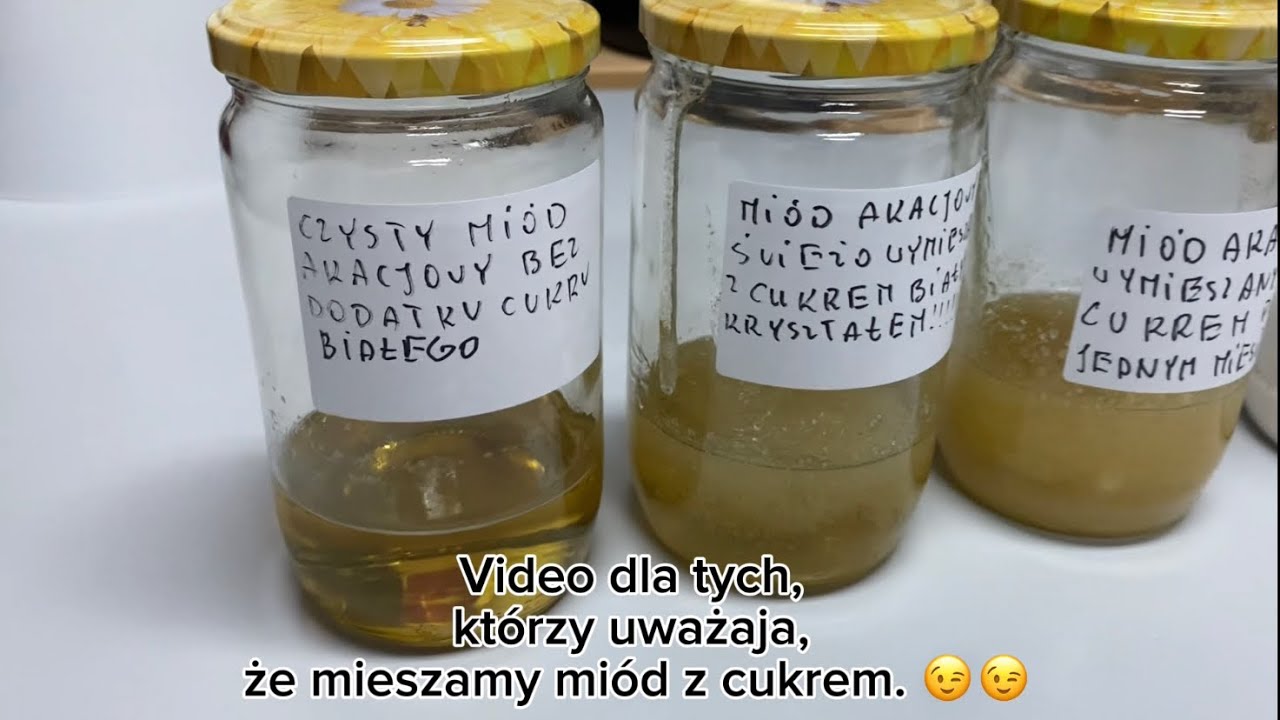 Dowód, że nie słodzimy miodu cukrem!