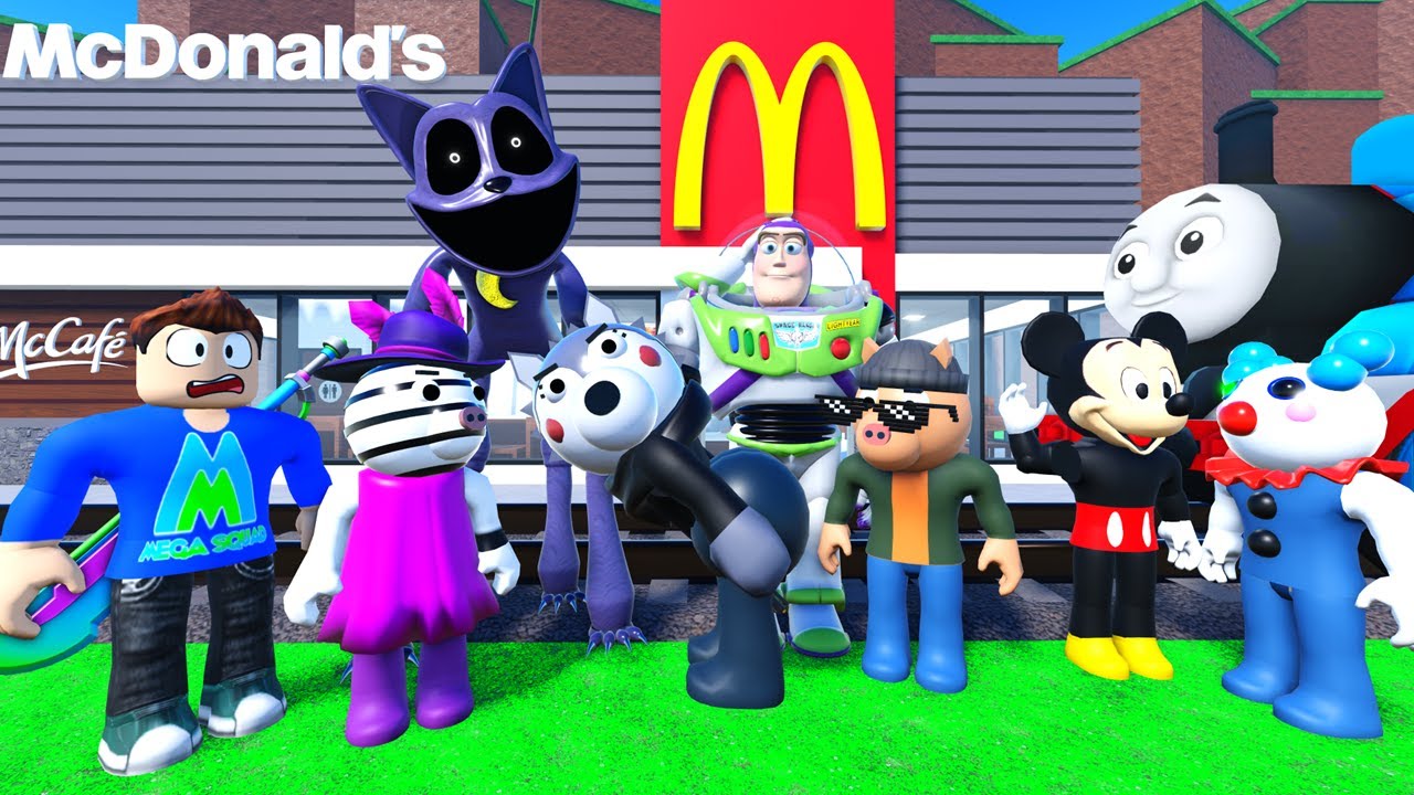 Новая подборка анимированных комментариев Roblox Piggy 2024 с участием CapNap, Mickey, Sonic и Buzz!