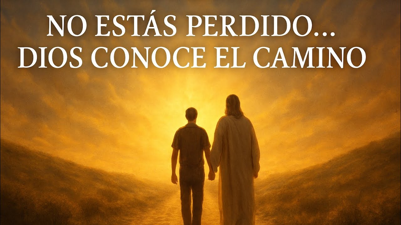 No estás perdido....Dios conoce el camino 