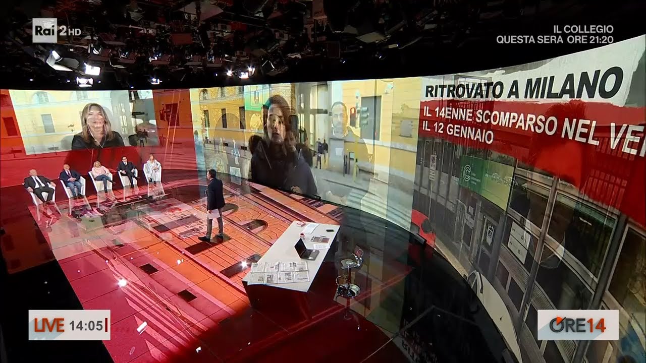 Ritrovato a Milano il 14enne scomparso da 9 giorni - Ore 14 del 21/01/2026