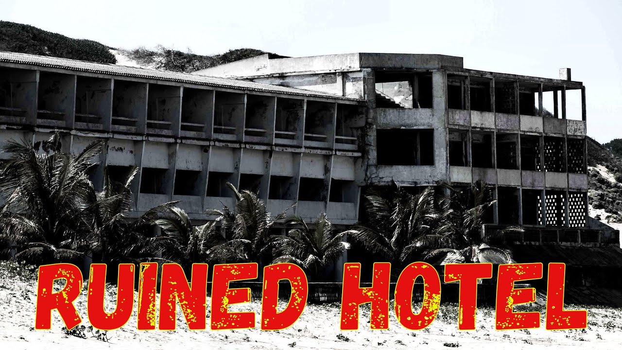 Ruins of Chonguene Hotel, Xai Xai, Mozambique, southern Africa