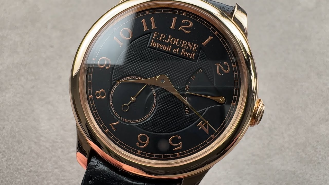F.P. Journe Chronometre Souverain Boutique Edition Luxury Watch Review