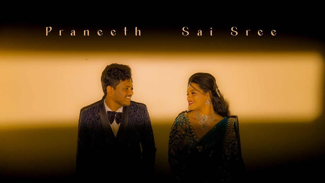 Praneeth & Saisree Reception Promo | Trailer | viral |4k|| VAS Photography ||  Shankar Vas