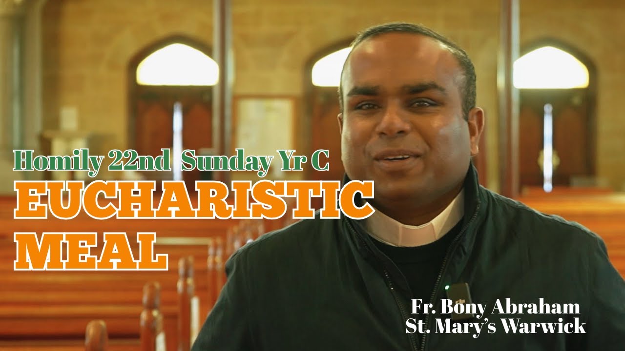 Eucharistic Meal: Homily First Holy Communion