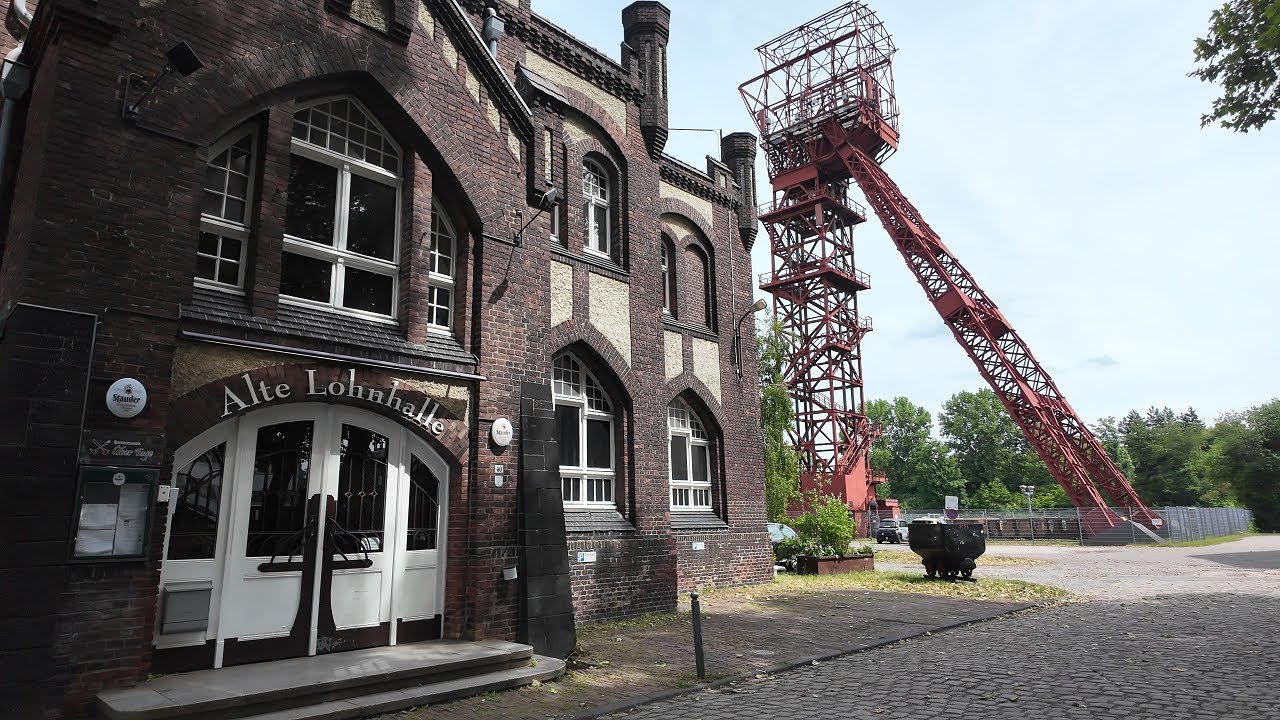 Hotel , die alte Lohnhalle , Zeche Bonifacius , schloss ihre Türen für immer