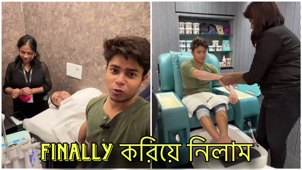 পূজার আগে Surprise 😍 শেষমেশ করিয়ে নিলাম আমিও | Bimal’s Hair Studio Barasat