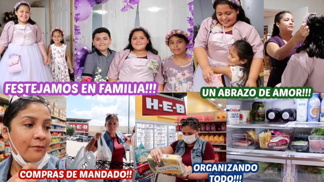 👑CELEBRAMOS El CUMPLEAÑOS De EMILY🎉🎂+❗️PRIMER Compra De Mandado En SEMANAS😱+ORGANIZANDO mi DESPENSA🤯