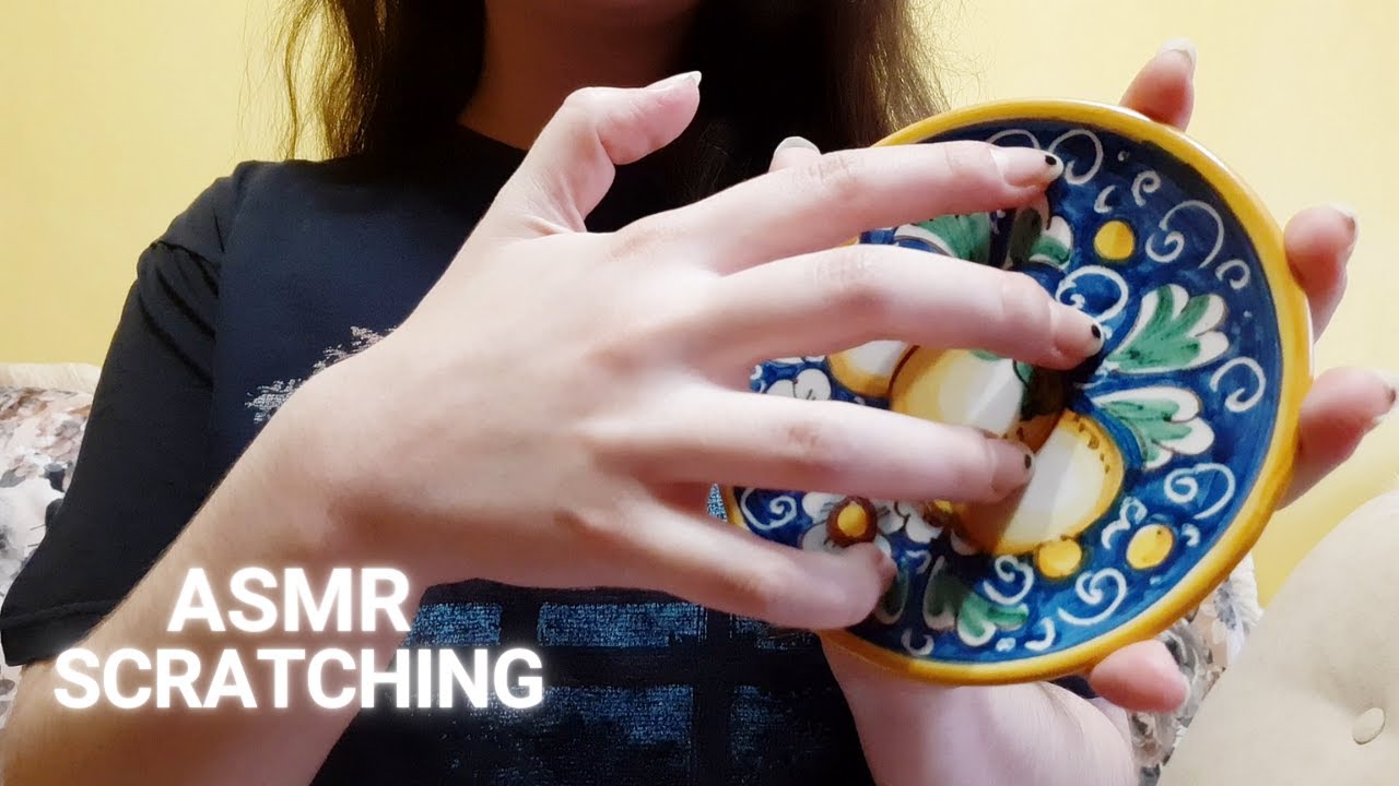ASMR fast and aggressive SCRATCHING ONLY (ear to ear, no talking)