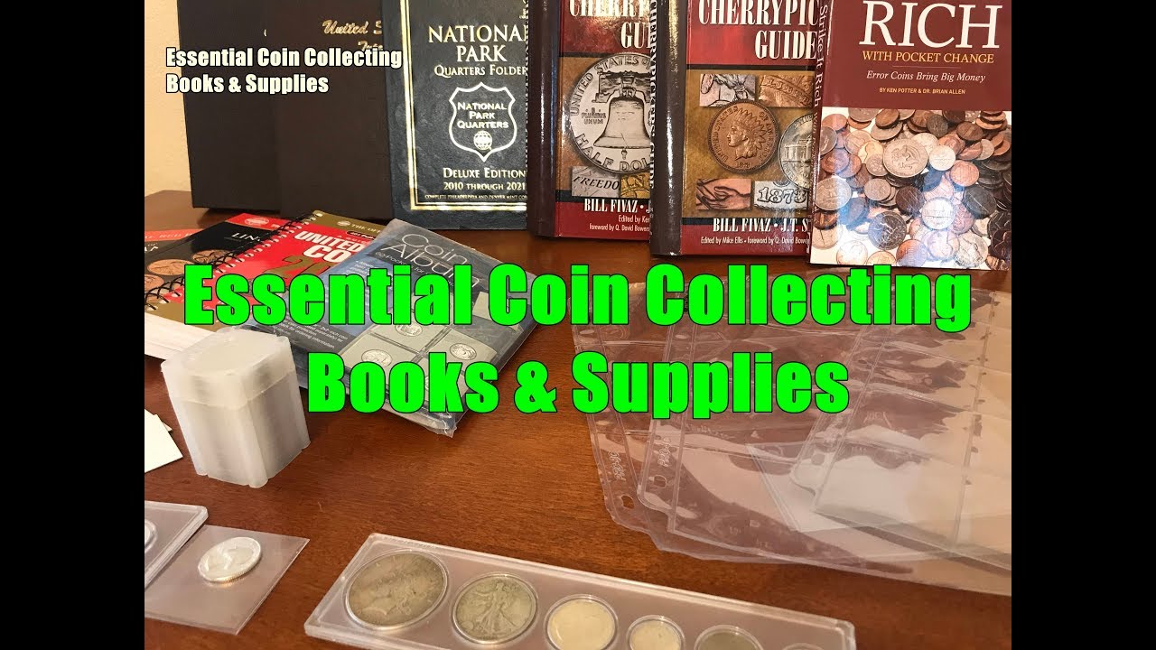 THE BEST COIN BOOKS & SUPPLIES EVERY COIN COLLECTOR SHOULD HAVE - ESSENTIAL REFERENCES