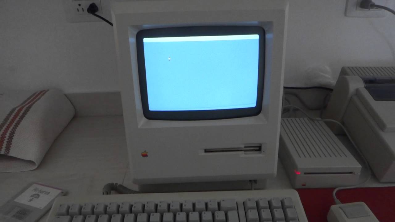 apple macintosh 512k con impresora imagewriter ii a color